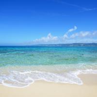 夏の空と夏の海